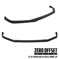 STI Style Front Lip for Toyota 86 (ZN6) 2012-2016