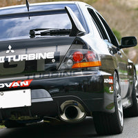 HKS Super Turbo Muffler EXHAUST For MITSUBISHI LANCER EVOLUTION CT9A EVO 9 IX IX MR 4G63 MIVEC TURBO EVO9 EVO9MR 31029-AM001