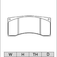 Dixcel Brake Pads - Alcon CAR49 / TA4+ / CRB343 / CRB332 / CAR23 - 20mm