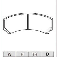 DIXCEL Brake Pads – AP Racing CP9449 / CP9450 / CP9451 Calipers (D42)