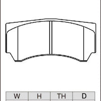 DIXCEL Brake Pads – Alcon CAR98 MONO4 (16mm)