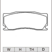 DIXCEL Brake Pads – Alcon CAR97 