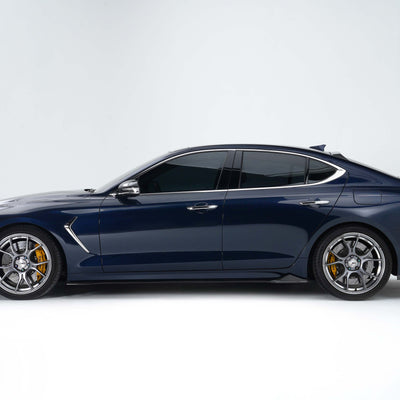 Genesis G70 Carbon Fiber Side Skirt V3 - ADRO 