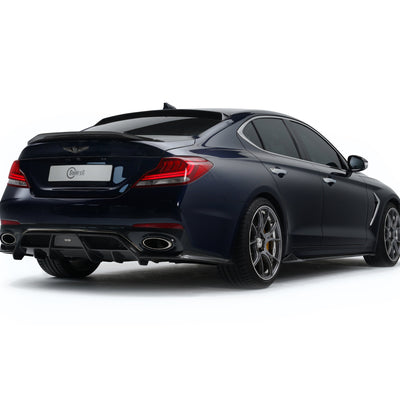 Genesis G70 Carbon Fiber Side Skirt V3 - ADRO 