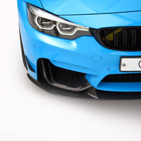 BMW M3 F80 & M4 F82 F83 Carbon Fiber Front Bumper Air Duct Cover - ADRO 