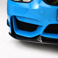 BMW M3 F80 & M4 F82 Carbon Fiber Front Bumper Canard - ADRO 