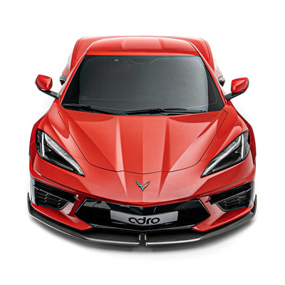 Corvette C8 Prepreg Carbon Fiber Front Lip - ADRO 
