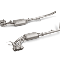 Akrapovic Downpipe Set w/o Cat (SS) for Mercedes W463 G63