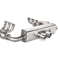 Akrapovic Evolution Race Header Set (Titanium) for Porsche 991.2 GT3/RS