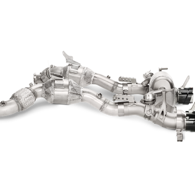 Akrapovic Link Pipe Set w/o Cat (SS) for Ferrari 488 GTB