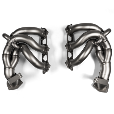 Akrapovic Evolution Header Set (Titanium) Porsche 718 Cayman GT4 RS