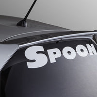 SPOON SPORTS TEAM STICKER, BLACK [800mm]