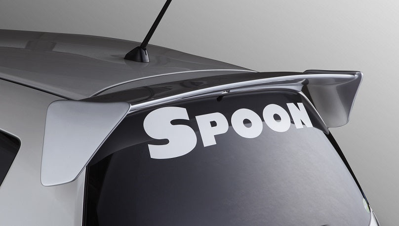 SPOON SPORTS TEAM STICKER, BLACK [800mm]