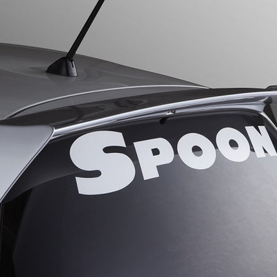 SPOON SPORTS TEAM STICKER, WHITE [800mm]
