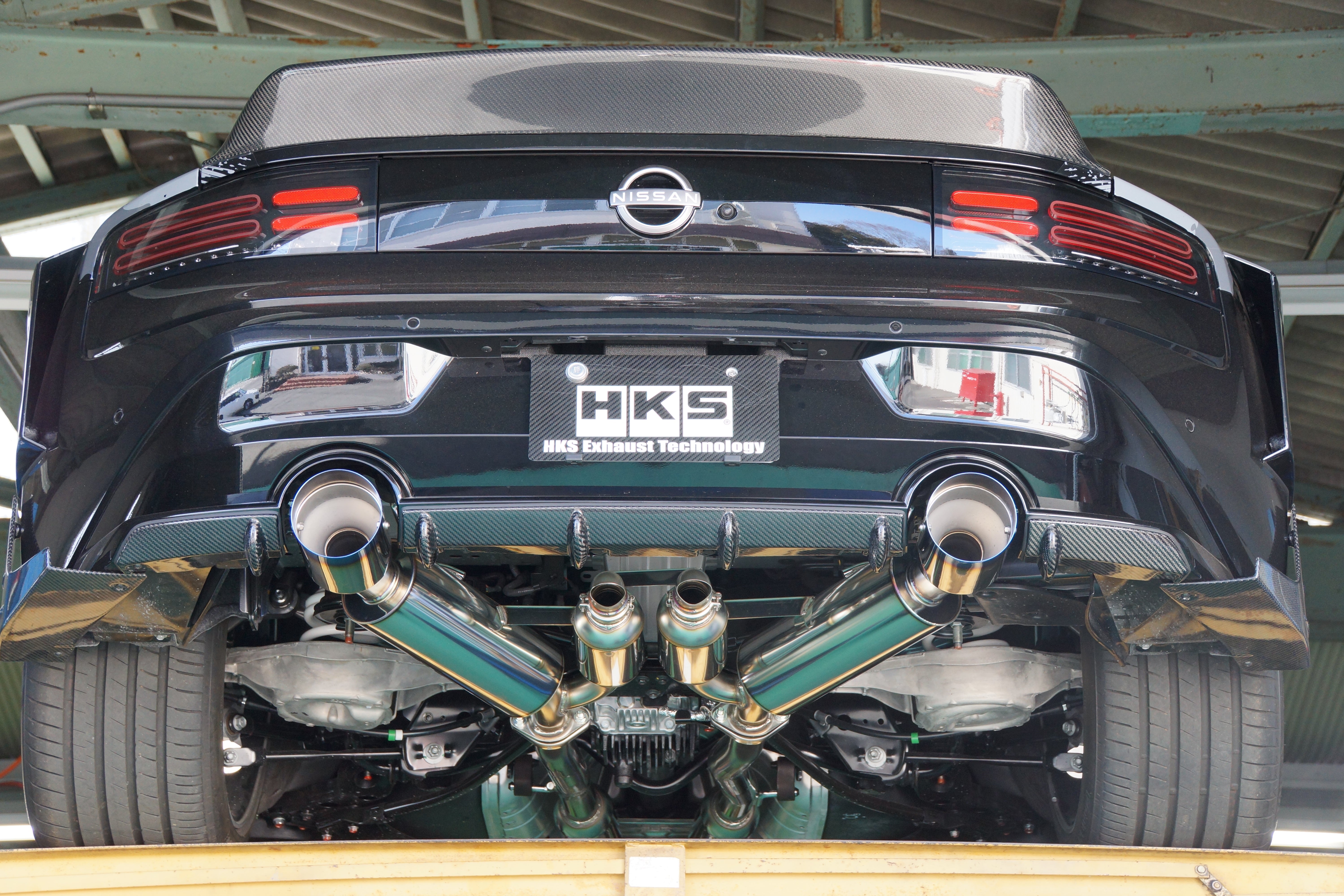 HKS Full Dual Muffler Catback Exhaust System Suit Nissan 400Z Z34 VR30DDTT 31014-KN002