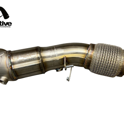 Active Autowerke B48 A90/A91 Downpipe w Active A-flow Cat – 2021+ Supra MKV A90/A91 B48