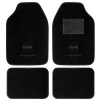 MOMO Black Floor Mats  (Set of 4)