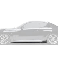 Pre Pregged Carbon Fiber Side Skirts for BMW 2 Series G42 2022+