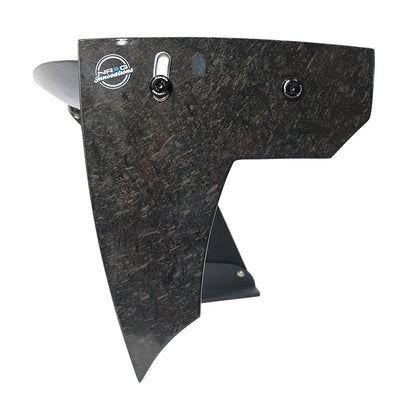NRG Forged Carbon Fibre Adjustable Wing - 59" w/Arrow Pedestals, Dagger End Plates