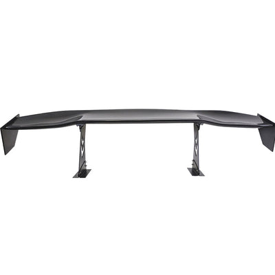 NRG Carbon Fibre Adjustable Wing - 69" w/Arrow Pedestals, Large End Plates