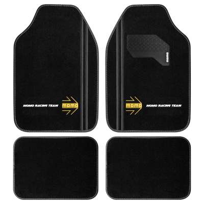 MOMO Sport Floor Mats Black (Set of 4)