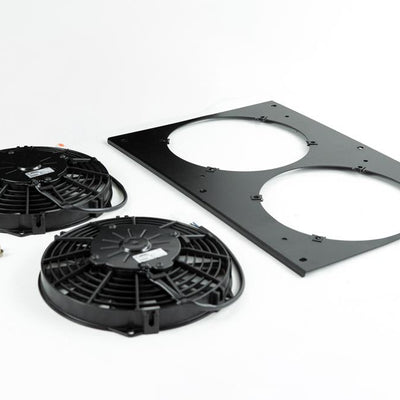 CSF Racing Aluminium Fan Shroud w/ Dual 9" SPAL Fans