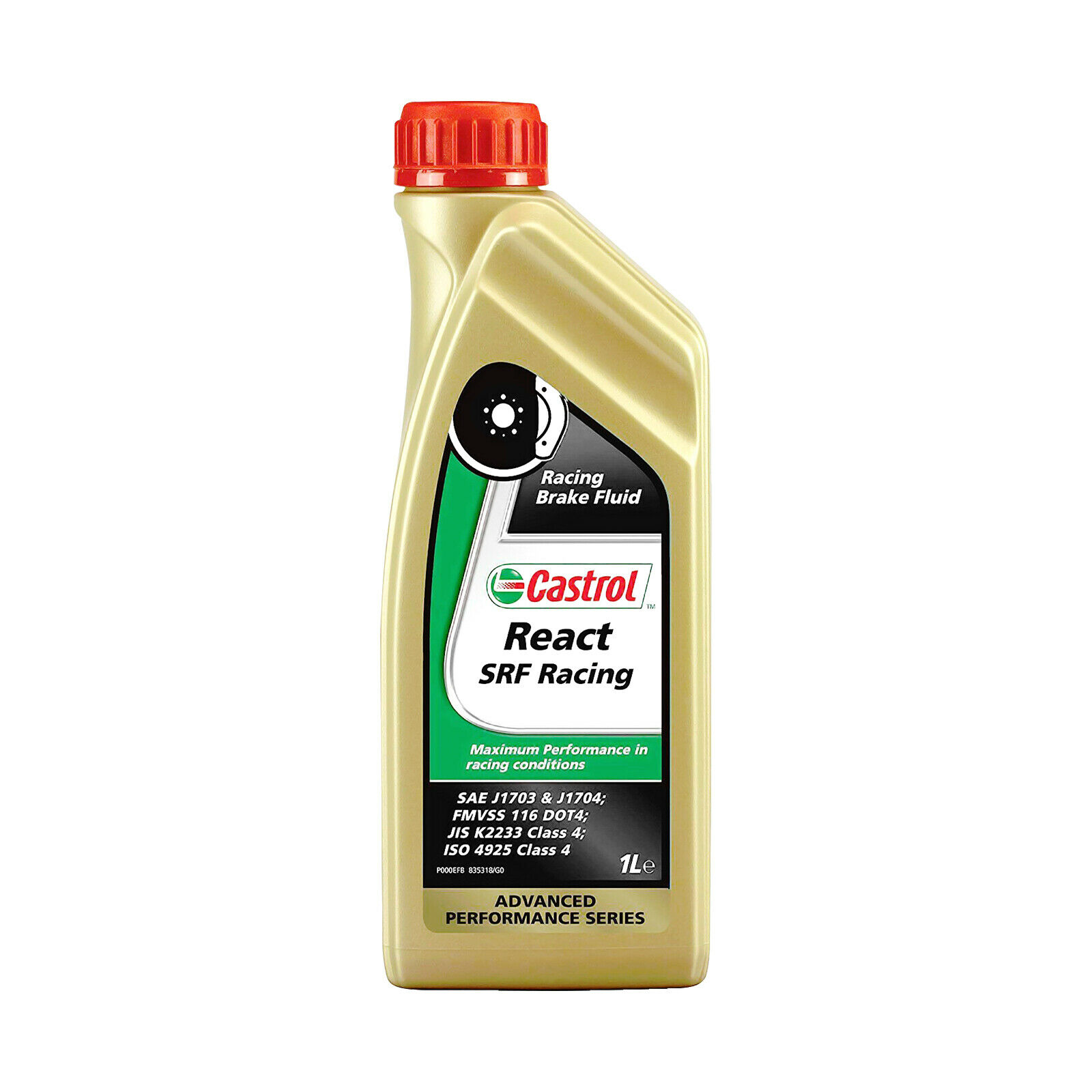 Castrol React SRF Racing Brake Fluid - 1 Litre