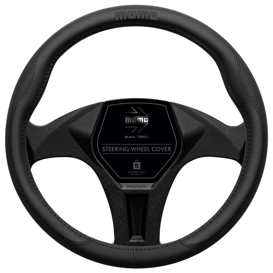 MOMO Comfort Black Edition Steering Wheel Cover (M)