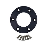 MOMO Competition Black Center Ring – Flat Top