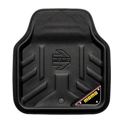 MOMO Drive Preformed Floor Mat Black/Carbon Single