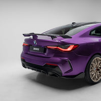 BMW G22 G23 4 Series Carbon Fiber Rear Winglets 2020+