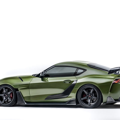Toyota GR Supra A90 Carbon Fiber Side Skirts V2 2019+
