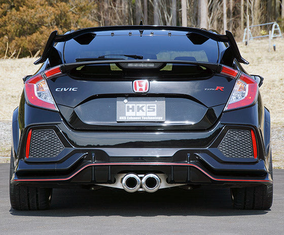HKS Hi-Power SPEC-L II EXHAUST For HONDA CIVIC TYPE R FK8