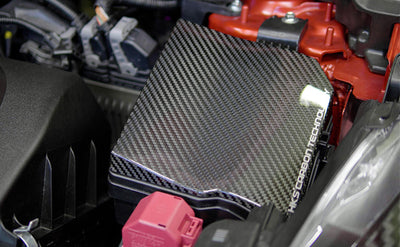 HKS DRY CARBON FUSE BOX COVER For TOYOTA GR YARIS GXPA16