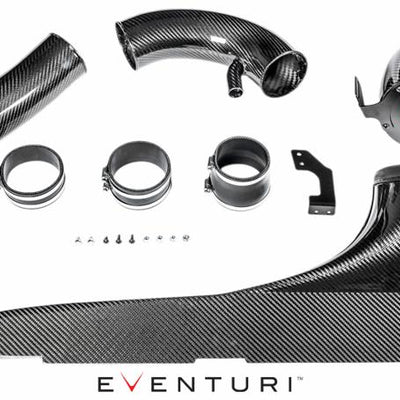 Eventuri Audi 8V RS3 RHD Full Black Carbon Intake Gen 1