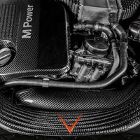 Eventuri BMW F8X M3/M4 V2 Full Black Carbon Intake with Sealed Carbon ducts