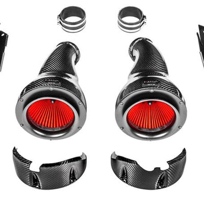 Eventuri BMW F9X M5/M8 Black Carbon Intake with shrouds