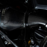 Eventuri BMW F9X M5/M8 Black Carbon Intake with shrouds