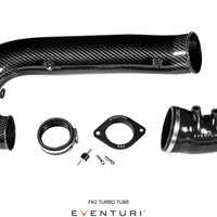 Eventuri Honda FK2 Black Carbon MAF-TUBE and silicone hose