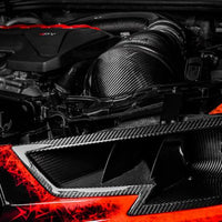 Eventuri Audi RS3 Carbon Headlamp Race Ducts for Stage 3 Intake