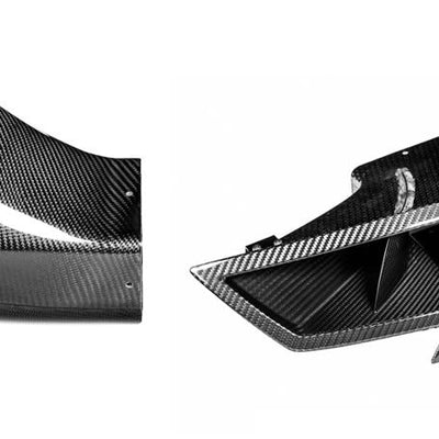 Eventuri Audi RS3 Carbon Headlamp Race Ducts for Stage 3 Intake