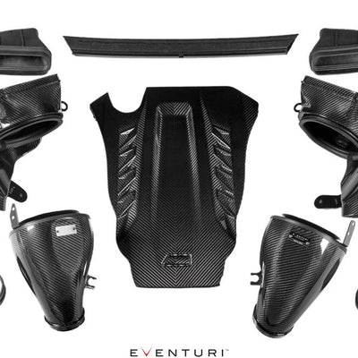 Eventuri BMW F95 X5M/X6M, G09 XM, X5 M60i Carbon Intake System - Gloss Finish