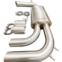 Active Autowerke F30 328i/428i DP Rear Exhaust – black tips – 2012-2016 328i 428i