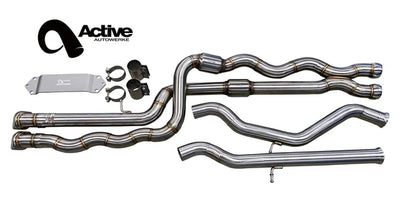 Active Autowerke F8X BMW M3 & M4 Gen 2 Equal Length Mid Pipe (US Patent 11248511, UK and EU patent 3882441)