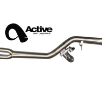 Active Autowerke M2C Single Mid Pipe w resonators – 2019+ M2 Competition