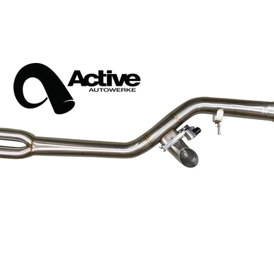 Active Autowerke M2C Single Mid Pipe w resonators – 2019+ M2 Competition