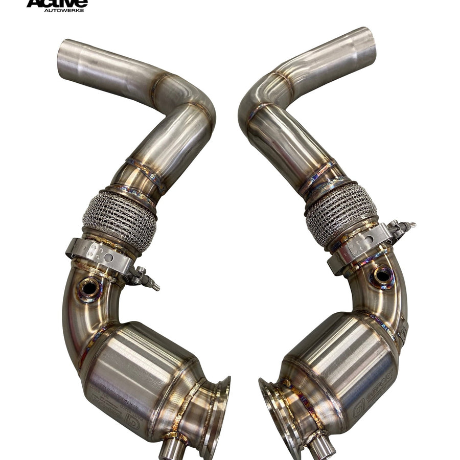 Active Autowerke Catless Downpipe - S55 F80/F82/F83 M3/M4