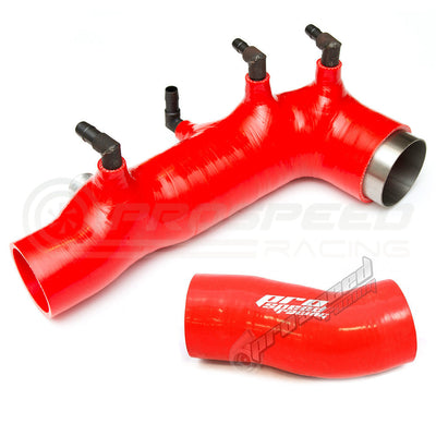PSR Silicone Turbo Inlet + Post MAF SFB Combo RED