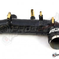 PSR Silicone Turbo Inlet + Post MAF SFB Combo BLACK - Subaru WRX & STI 01-07/FXT 03-08