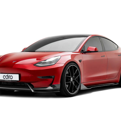 Tesla Model 3 Premium Prepreg Carbon Fiber Full Body Kit (PRE-ORDER GOOGLE FORM LINK) - ADRO 